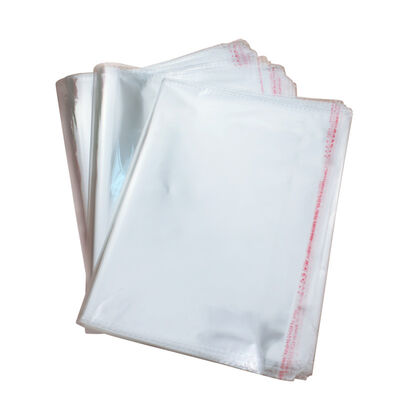 Customized T-shirt Packaging Transparent Clear Opp Plastic Bags With Self Adhesive