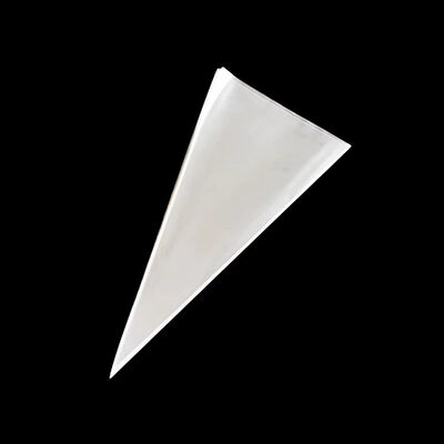 Cello Cellophane Candy Cone Bag Special Shape Popcorn Bag Triangle Plastic Clear Pastry Bag
