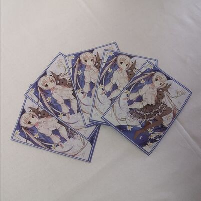 Private Custom Printed Anime Card Protecting Sleeves Card Game Accessory Custom Art Card Sleeve