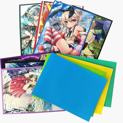 Textured  Glossy Custom Matte Game  Card Sleeve  Exquisite Printing Trading Card Sleeves