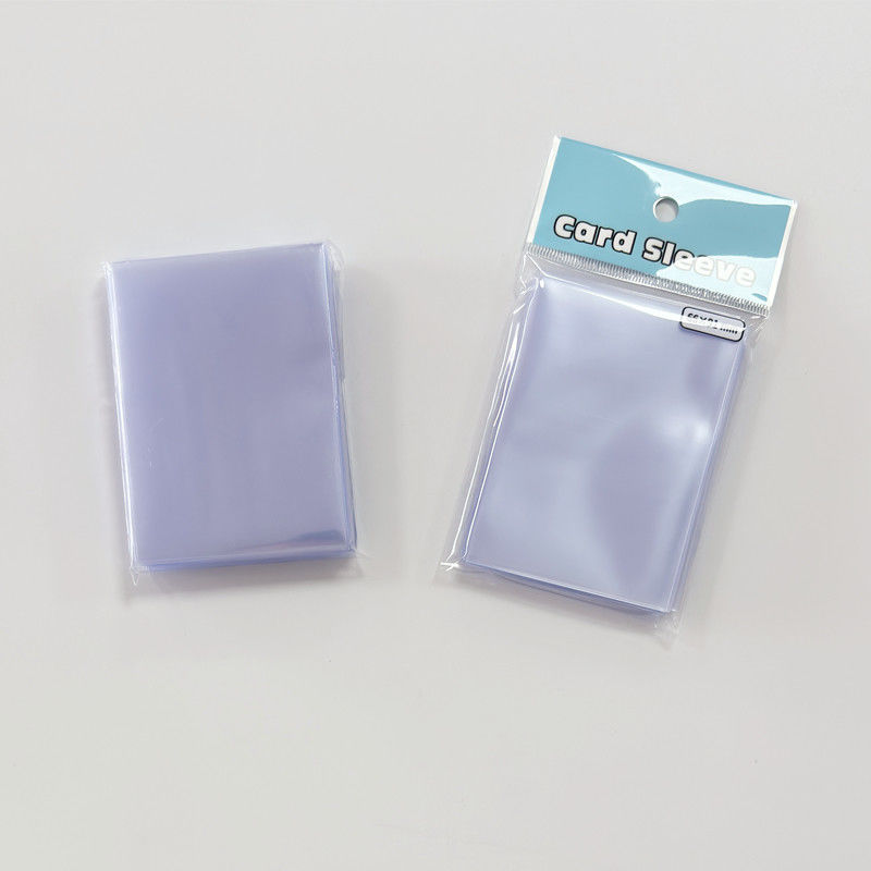Customized Hologram Set Of 100 Inner Card Sleeves For Game Card Protection And Drawder