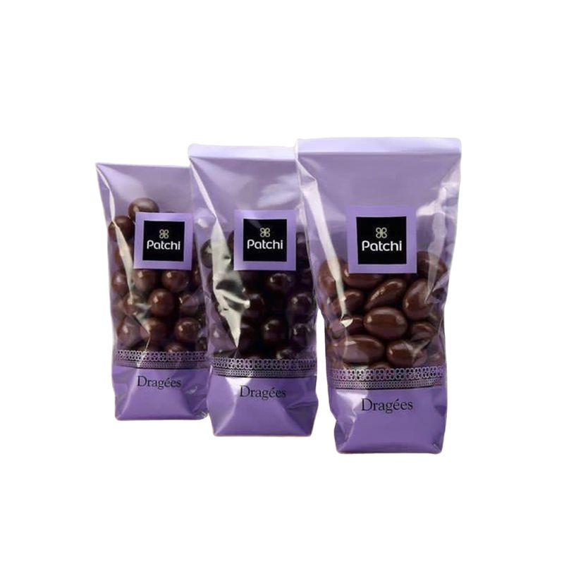 Smell Proof Laminated Poly Bag Bopp Plastic Poly Bag Heat Seal For Chocolate Packaging