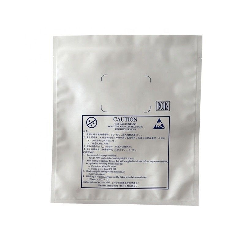 Moisture Barrier PET / AL / PE Aluminum Packaging For ESD Protection Of Electronic Devices