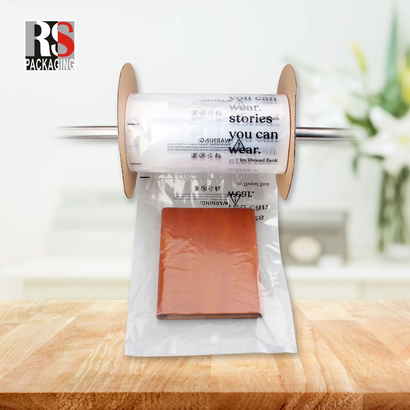 Custom Standard Plastic Poly Auto Bags Pre Opened On A Roll Bags For Auto Packing Bagger