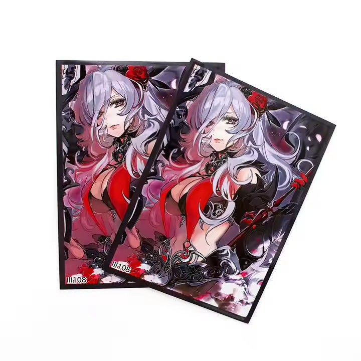 Anime Art Print Yugioh MTG TCG Custom Printed Cards Plastic Gaming Game Cards Sleeve