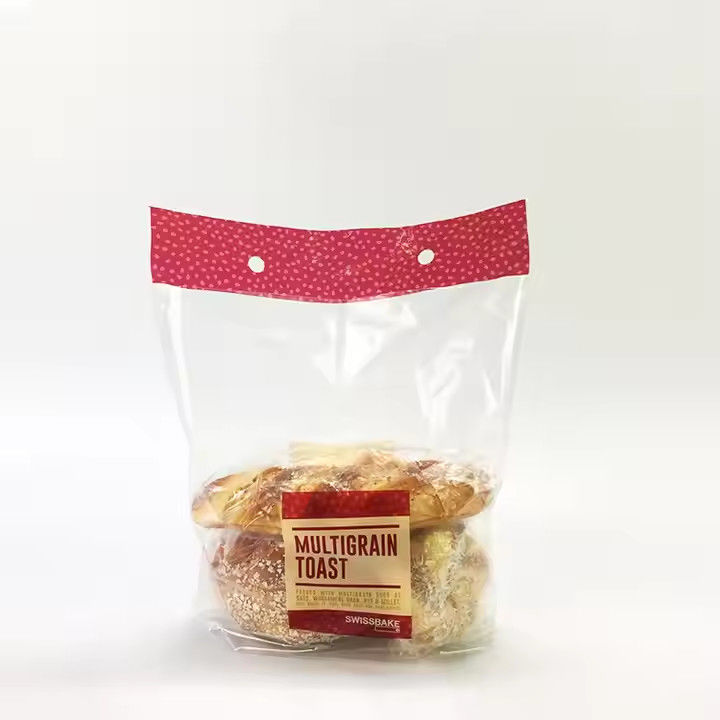 BOPP CPP Wicket Bread Bag Plastic Wicket Bakery Bags For Food And Vegetable