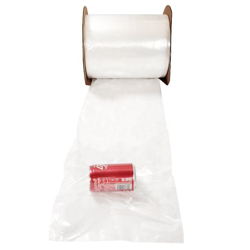 Custom Printed LOGO LDPE Perforated Pre Opened On A Roll Bag Compostable Continuous Roll Bag On A Roll AUTO Bagger