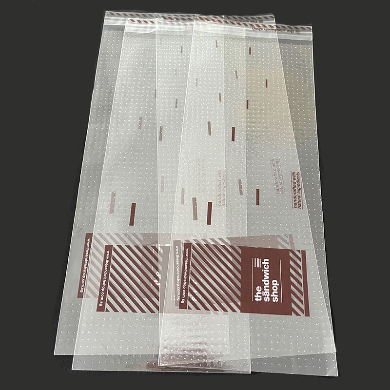 Food Grade Micro-perforated OPP Bag with Holes for Anti-fog Freshness Retention Keep Fresh Packaging Bag for Fruit & Vegetable