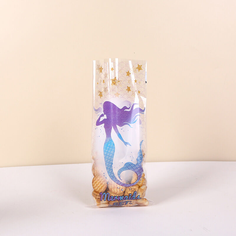 Custom Unique Design Treatment Christmas Halloween  Party Cello Plastic Bags for Decorations and Storage